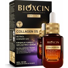 Shop A Way Bioxcin Collagen Serum 5% – Kırışıklık Karşıtı ve Sıkılaştırıcı Yüz Serumu – Retinol, Koenzim Q10 ve