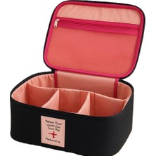 Shop A Way Seyahat Tipi Bölmeli Çantası Organizer (Siyah)