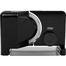 Shop A Way Ritter E 16 Siyah Çok Amaçlı Elektrikli Salam Sosis Gıda Dilimleyici Alman Ürünü