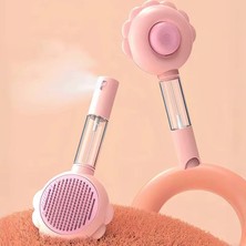 Shop A Way Hazneli Kedi Köpek Tarağı, Evcil Hayvan Tüy Temizleme Fırçası, Kedi ve Köpek Için Temizlik Fırçası 2