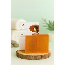 Shop A Way Kojic Asit ve Zerdeçal Özlü Doğal Sabun 120 gr (1 Adet) | Leke Karşıtı, Cilt Beyazlatıcı, Ton Eşitle