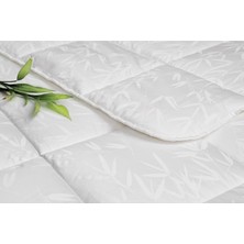 Shop A Way Taç Bambu Cotton Çiçek DESENLI%100 Pamuk Bebek Yorgan, Beyaz, Bebek