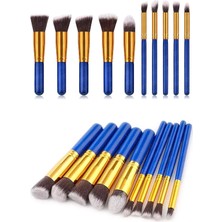 Shop A Way Arsimo 10'lu Makyaj Fırça Seti | 10 Adet Makyaj Fırçası Set Mavi