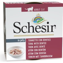 Shop A Way Jelly Ton Balığı ve Sinarit Balığı Jöle Içinde Yetişkin Kedi Konservesi 85G