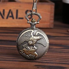 Moresun Buğz Özel Kutulu Kartal Tasarımlı Köstekli Saat