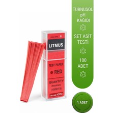 Elischem Turnusol Kağıdı Kırmızı 100 Test x 1 Kutu