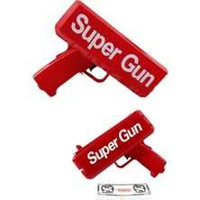 Uygun Sepetim Kırmızı Çocuklara Özel Para Fırlatma Makinesi Para Saçma Tabancası - UY002F-6CAL77