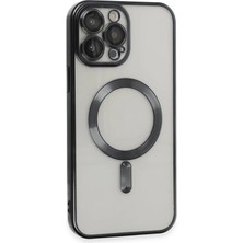 Zemira Newface Iphone 15 Pro Kılıf Kross Magneticsafe Kapak - Siyah