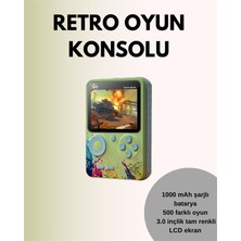Zemira Tv Bağlantılı 500 Oyunlu Mini Gameboy Konsol