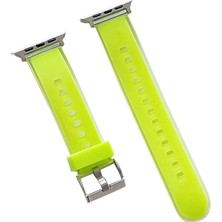 Zemira Movenchy Watch 38MM Jelly Silikon Kordon - Yeşil