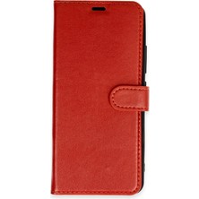 Zemira Newface Xiaomi Redmi 9A Kılıf Trend S Plus Kapaklı Kılıf - Kırmızı