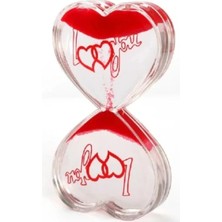 Moresun Buğz Kalp Şeklinde Jel Kum Saati