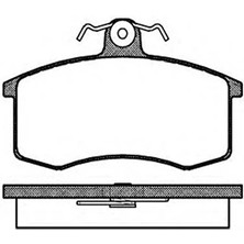 Valeo 9001099 Ön Balata Samara 1.1-1.3-1.5 85-97 Fte Kırmızı Kutu 21083501089-WVA21170