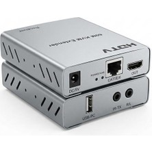 Zemheri Enkado EKD-HE60KVM 1080P 60 Metre HDMI USB Kvm Extender