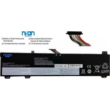 Nion Lenovo 5B10W86192 L19M4PC1 Uyumlu Laptop Notebook Batarya - Pil