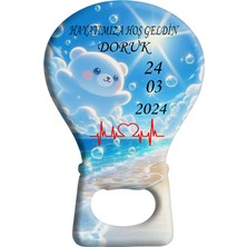 Bfm Dijital Baskı Merkezi Yeni Doğan Bebekler Için Özel Tasarlanabilir Balon Magnet Açacak