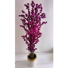 Rüzgar Yapay Çiçekçilik 30X30 Krem Gold Saksıda Bahardalı Ağacı