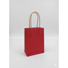 Ta-Fu Global 11X6X15 12ADET Kırmızı Karton Çanta