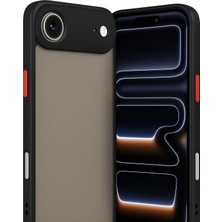 Zemira Newface Iphone 17 Air Kılıf Montreal Silikon Kapak - Siyah