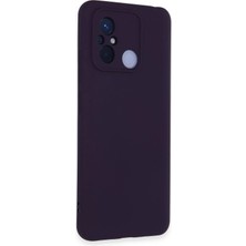 Zemira Newface Xiaomi Redmi 12C Kılıf Nano Içi Kadife Silikon - Mor