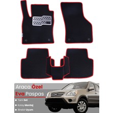 Guerrino Honda Crv 2 (2002-2006) Uyumlu Eva Paspas Tam Set–araca Özel,kolay Montaj,su Geçirmez