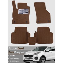 Guerrino Kia Sportage (2015-2021) Uyumlu Eva Paspas Tam Set–araca Özel,kolay Montaj,su Geçirmez