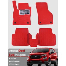 Guerrino Ford Ecosport (2013-2024) Uyumlu Eva Paspas Tam Set–araca Özel,su Geçirmez,kolay Montaj