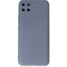 Zemira Newface Realme C11 Kılıf Nano Içi Kadife Silikon - Gri
