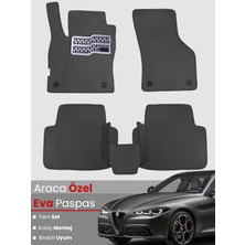 Guerrino Alfa Romeo Giulia (2016-2024) Uyumlu Eva Paspas Tam Set–araca Özel,kolay Montaj,su Geçirmez