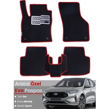 Guerrino Ford Kuga 3 (2019-2024) Uyumlu Eva Paspas Tam Set–araca Özel,su Geçirmez,kolay Montaj