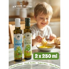 Artem Oliva Kids Olive Oil 250 ml x 2 Adet | Bebek ve Çocuklar Için Özel Soğuk Sıkım Natürel Sızma Zeytinyağı | 2025/2026 Sezonu