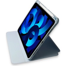 Zemira Newface Ipad 10.2 (7.nesil) Kılıf Starling 360 Kalemlikli Tablet Kılıf - Mavi