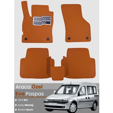 Guerrino Opel Combo (2001-2011) Uyumlu Eva Paspas Tam Set–araca Özel,kolay Montaj,oto Paspas
