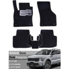 Guerrino Kia Sorento 5 Kişilik (2022-2025) Uyumlu Eva Paspas Tam Set–araca Özel,kolay Montaj,su Geçirmez