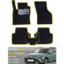 Guerrino Hyundai Bayon (2021-2025) Uyumlu Eva Paspas Tam Set – Araca Özel Tasarım, Su Geçirmez,kolay Montaj