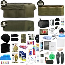 Askerimalzeme.com 21'li Kışlık Her Şey Dahil Karacı Bedelli Asker Set