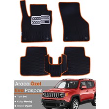 Guerrino Jeep Renegade (2014-2020) Uyumlu Eva Paspas Tam Set–araca Özel,kolay Montaj,su Geçirmez