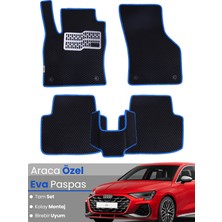 Guerrino Audi A3 Hatchback (2020-2025) Uyumlu Eva Paspas Tam Set–araca Özel,su Geçirmez,kolay Montaj