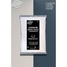 Tuvas Baharat Öğütülmüş Kaya Tuzu (1Kg) Kristal Çankırı - Doğal, Saf ve Kristal