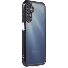 Zemira Newface Samsung Galaxy A55 5g Kılıf Razer Lensli Silikon - Mor