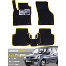 Guerrino Peugeot Partner (1996-2008) Uyumlu Eva Paspas Tam Set–araca Özel,oto Paspas