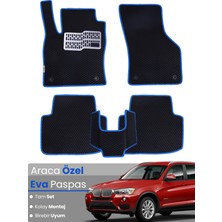 Guerrino Bmw X3 E83 (2003-2010) Uyumlu Eva Paspas Tam Set–araca Özel,su Geçirmez,hızlı ve Kolay Montaj