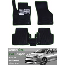 Guerrino Renault Fluence (2009-2014) Uyumlu Eva Paspas Tam Set–oto Paspas,araca Özel