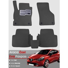 Guerrino Renault Clio 4 (2012-2019) Uyumlu Eva Paspas Tam Set–araca Özel,oto Paspas