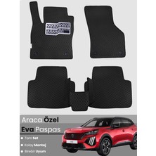 Guerrino Peugeot 2008 Elektrikli (2023-2025) Uyumlu Eva Paspas Tam Set–araca Özel,oto Paspas