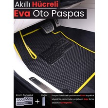 Guerrino Renault Megane 3 Hatchback (2008-2016) Uyumlu Eva Paspas Tam Set–oto Paspas,araca Özel