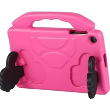 Zemira Newface Samsung Galaxy Tab A9 Plus Kılıf Like Stantlı Tablet Silikon - Pembe