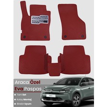 Guerrino Citroen E-C4X Elektrikli (2023-2024) Uyumlu Eva Paspas Tam Set–araca Özel,su Geçirmez