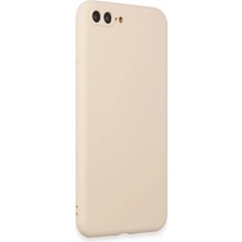 Zemira Newface Iphone 7 Plus Kılıf First Silikon - Krem