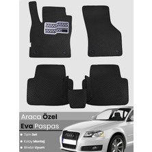 Guerrino Audi A3 Hatchback (2003-2012) Uyumlu Eva Paspas Tam Set–araca Özel,su Geçirmez,kolay Montaj